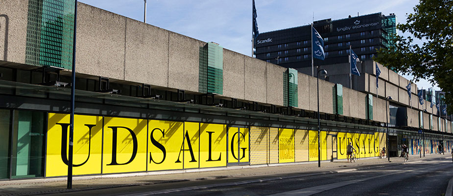 Lyngby Stor Center, facade dekoration